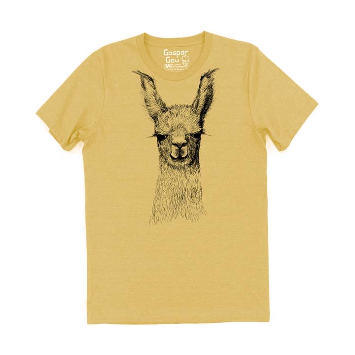 Llama Charlie Tee for wholesale by Supermaggie @ Faire