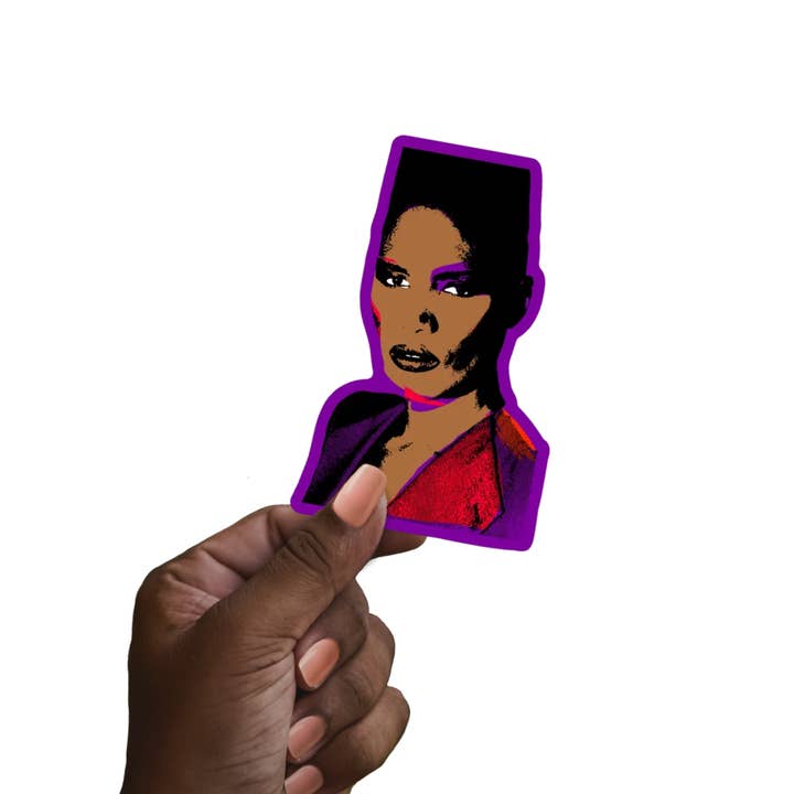 CheerNotes - Wholesale Sticker - Grace Jones Stickers | Pop Culture | Black Icon