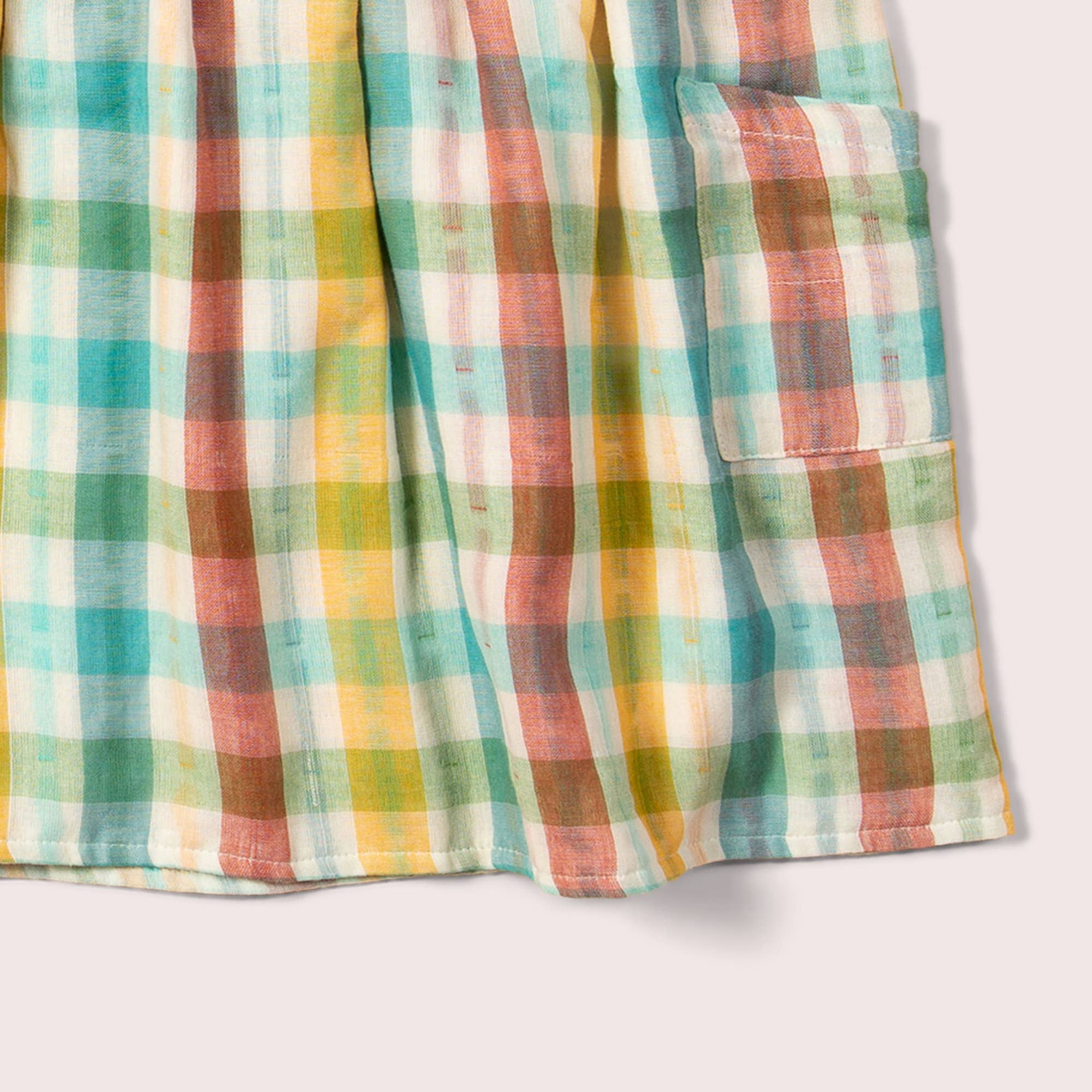 Rainbow Reversible Pinny Dress for wholesale on Faire6