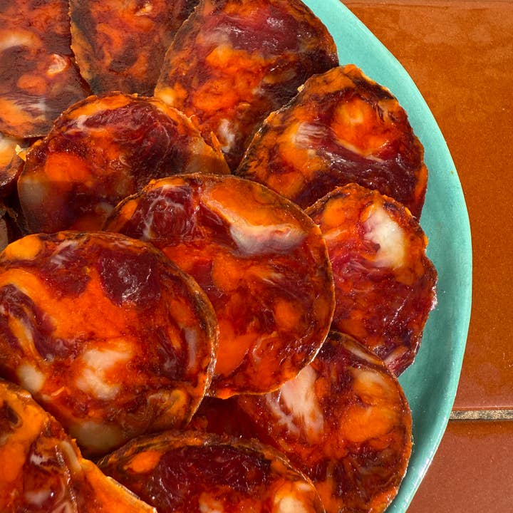 LOLO - Wholesale Pork - 100% Iberian Acorn-Fed Chorizo - ½ Piece1