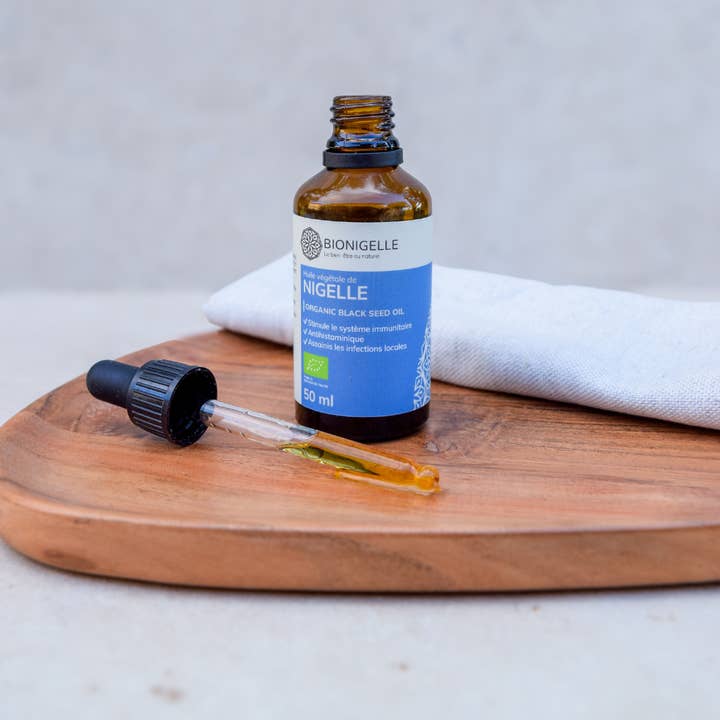 BIOKHAAN - Venta al por mayor Aceites de baño/corporales - Aceite de Nigella BIO 100 ml – Cuidado y Bienestar BIONIGELLE