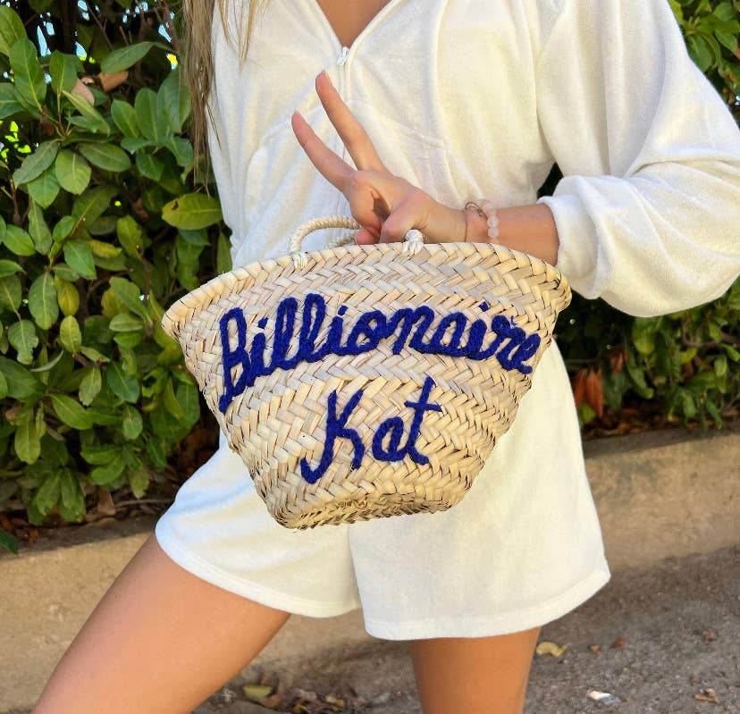 Mikwi - Wholesale Beach Bag - Personalized Beach Bag, Customized Straw - Palm Leaf Basket9