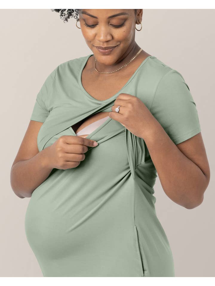 Kindred Bravely - Wholesale Dress - Maternity - Eleanora Bamboo Maternity & Nursing Dress
