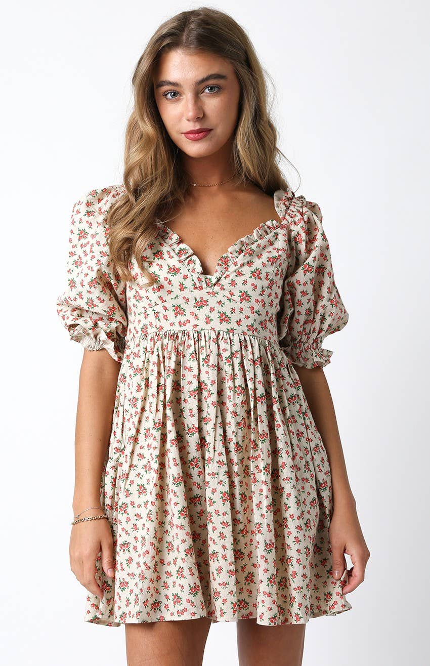 Olivaceous - Vente Robe – femme - Robe en lin Lorelei5