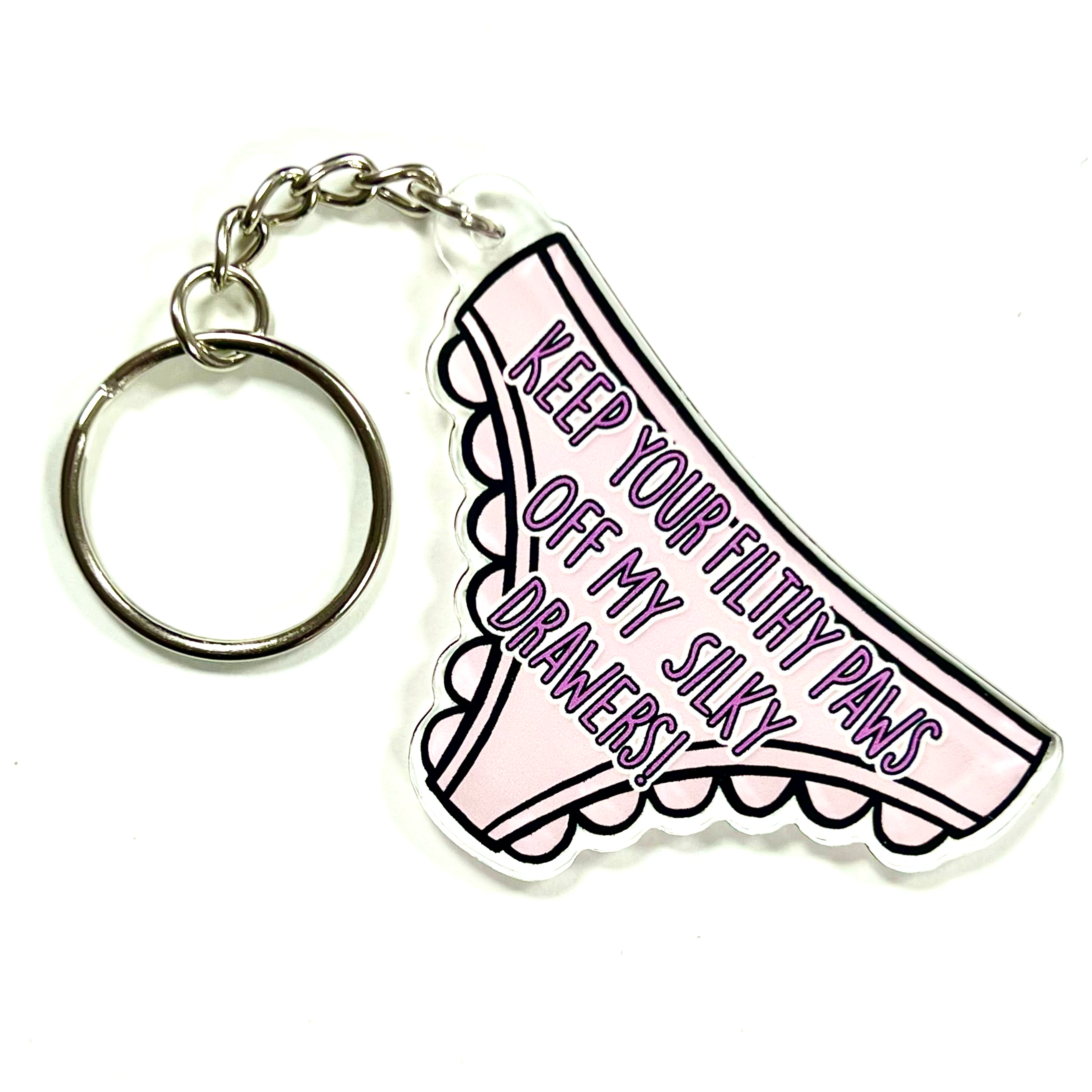 Bite Your Granny – wholesale Keychain – Unisex – Grease Film Silky Drawers Inspired Keyring0