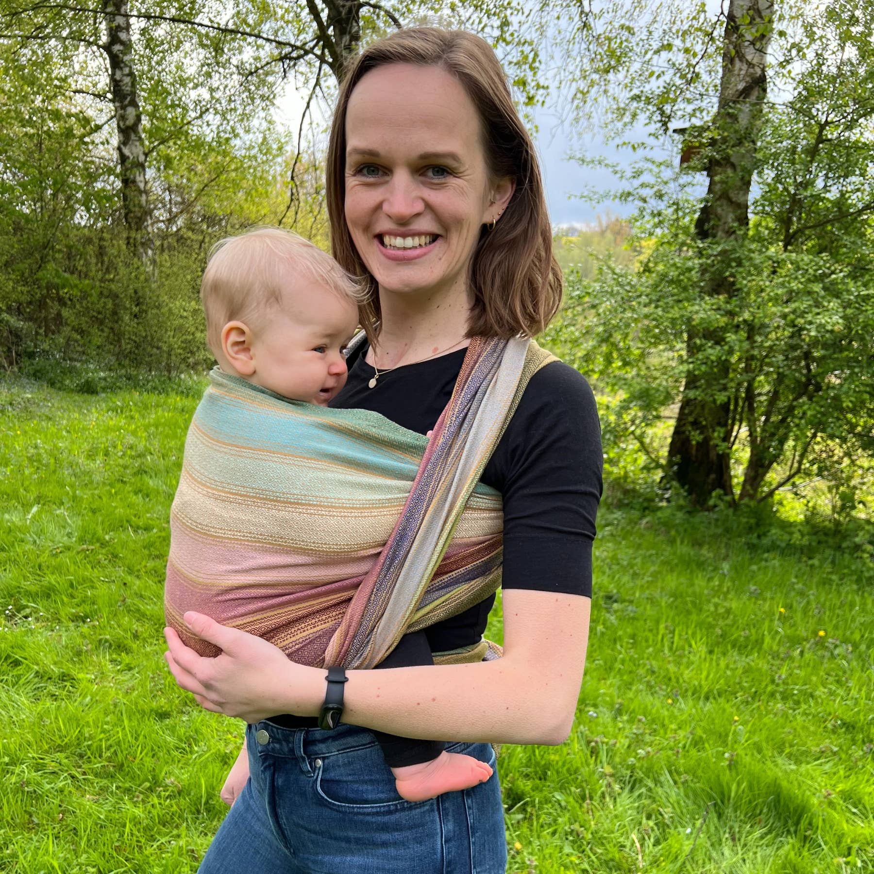 Girasol - Wholesale Baby Wrap/Sling - Rayos d'Oro baby sling, handmade, fair