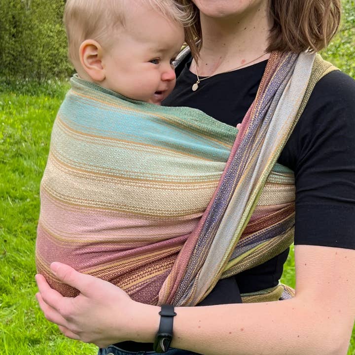 Girasol - Wholesale Baby Wrap/Sling - Rayos d'Oro baby sling, handmade, fair0