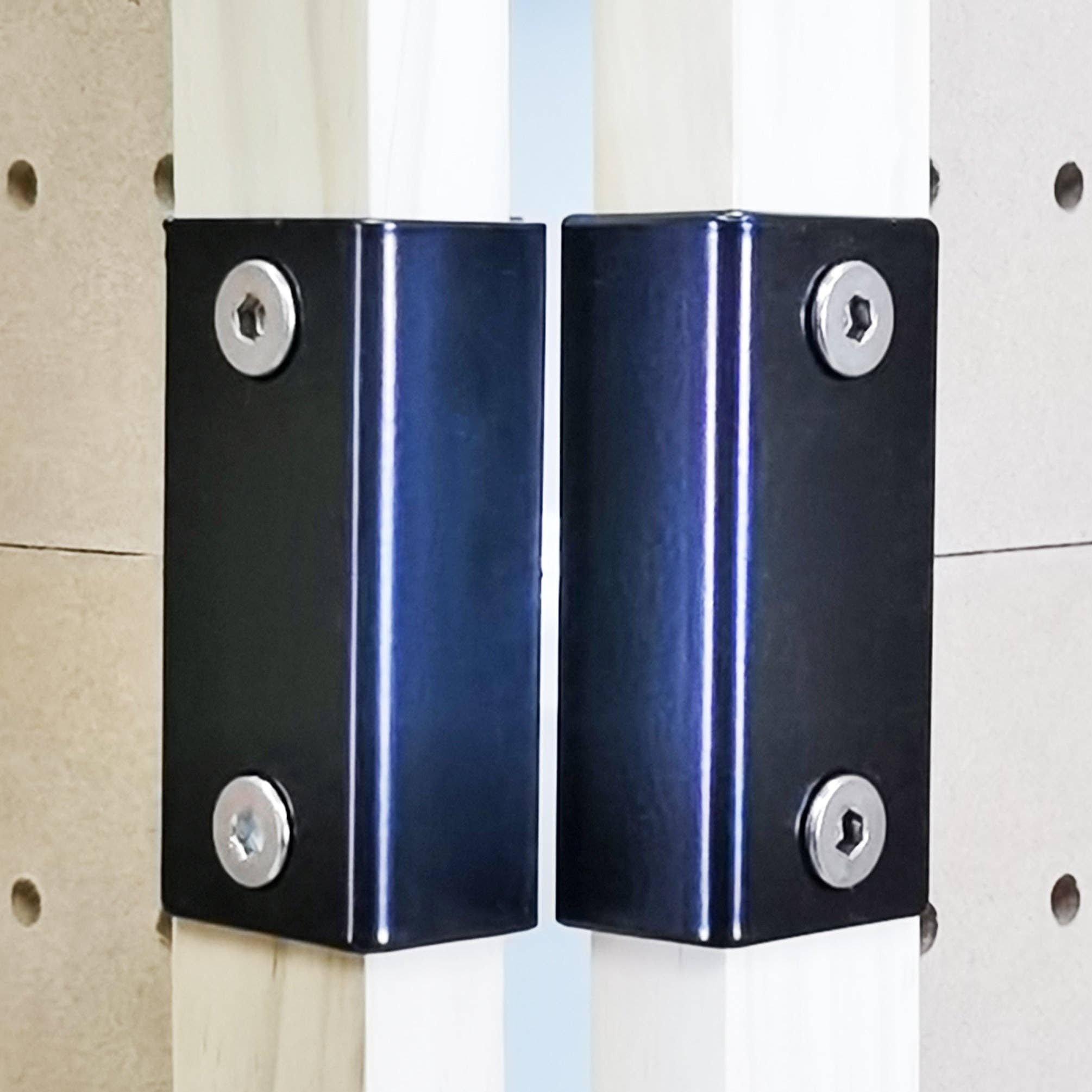 FIXTUREDISPLAYS - Wholesale Room Divider - 4 Panels 5 FT PegBoard Room Divider Folding Privacy Screen 101448