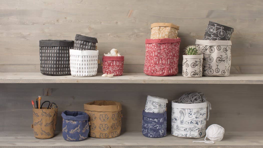 Danica Outlet Store - Wholesale Basket - Danica Studio Fierce Papercraft Reusable Large Basket2