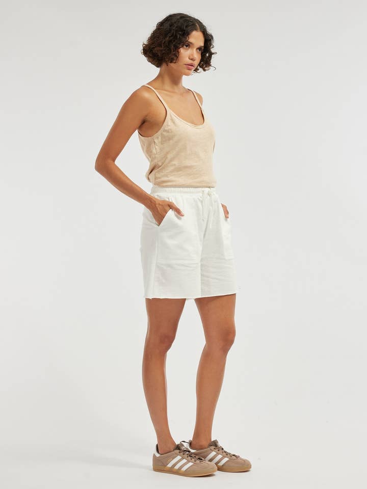 Lise Raw Hem Singlet - Hummus for wholesale on Faire3