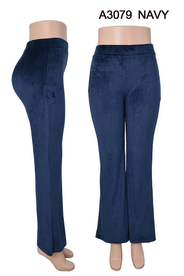 SSImport - Wholesale Pants - Women's - A3079 VELVET FLAIR PANTS MIXED SIZES 12PCS/PACK6