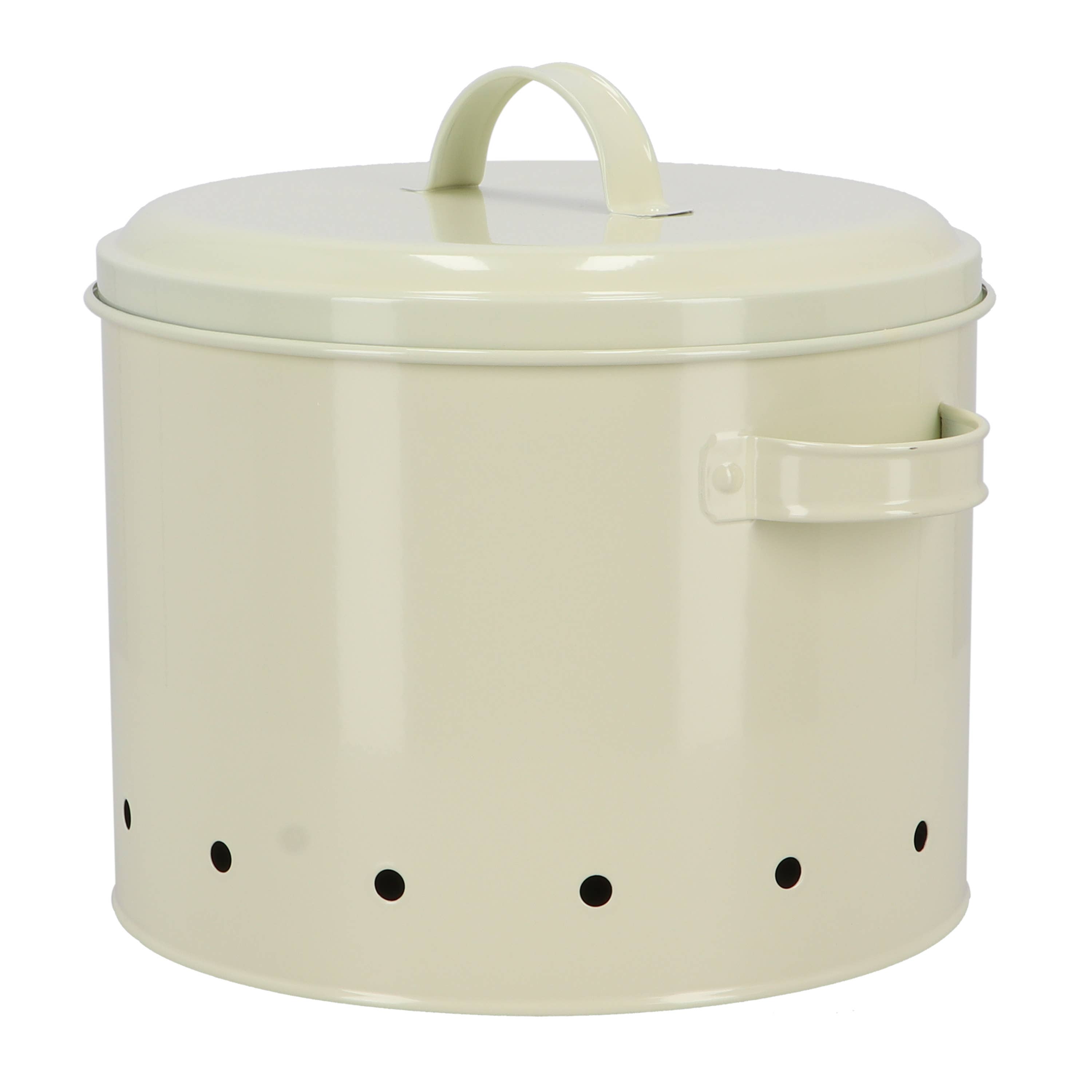 Esschert Design USA - Vente Boîtes de conservation - Boîte de rangement pour pommes de terre, 5,94 L, acier au carbone1