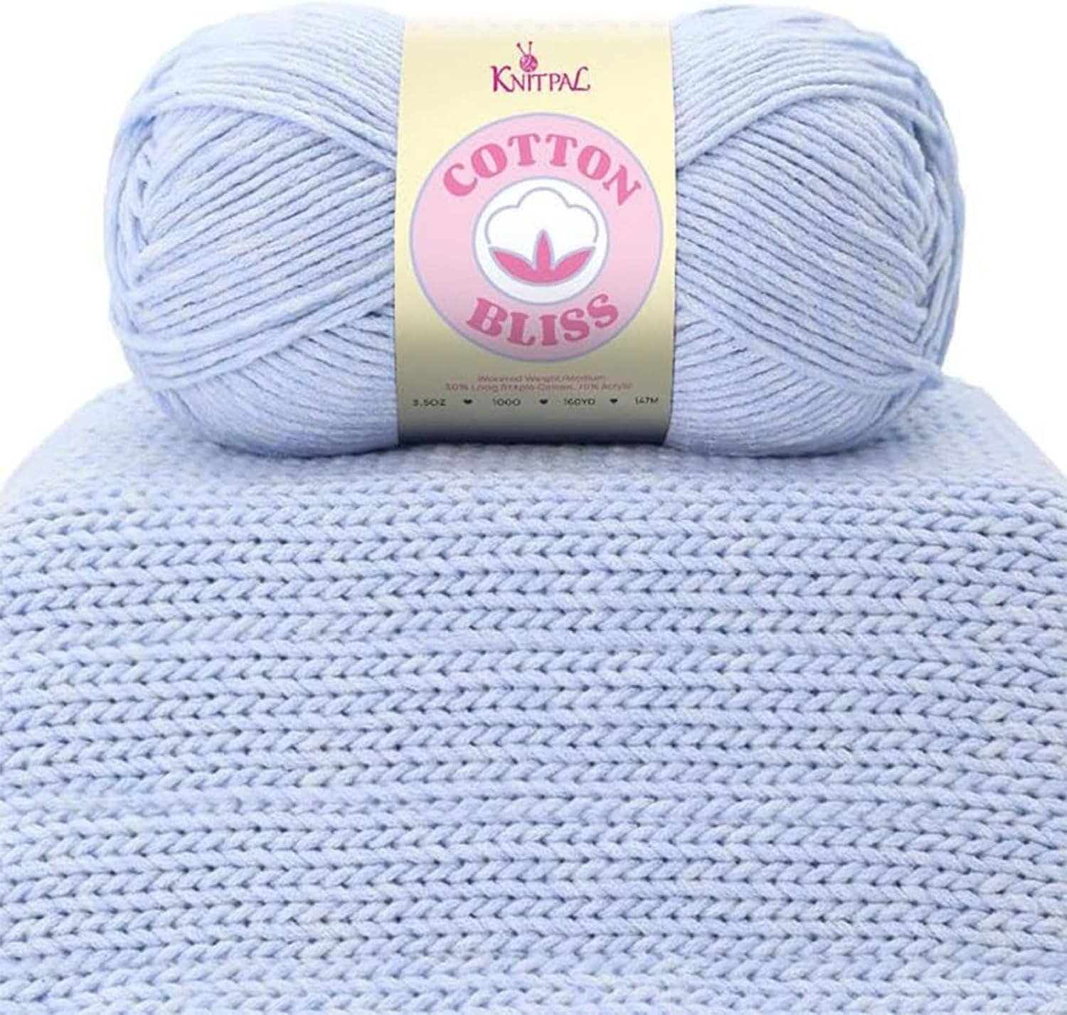 KnitPal - Wholesale Yarn - Cotton Bliss Milky Soft Yarn - #4 Worsted Weight31