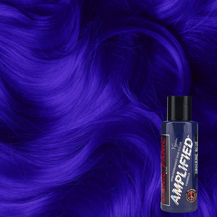 Manic Panic - Wholesale Hair Dye - Shockingâ„¢ Blue - Amplifiedâ„¢