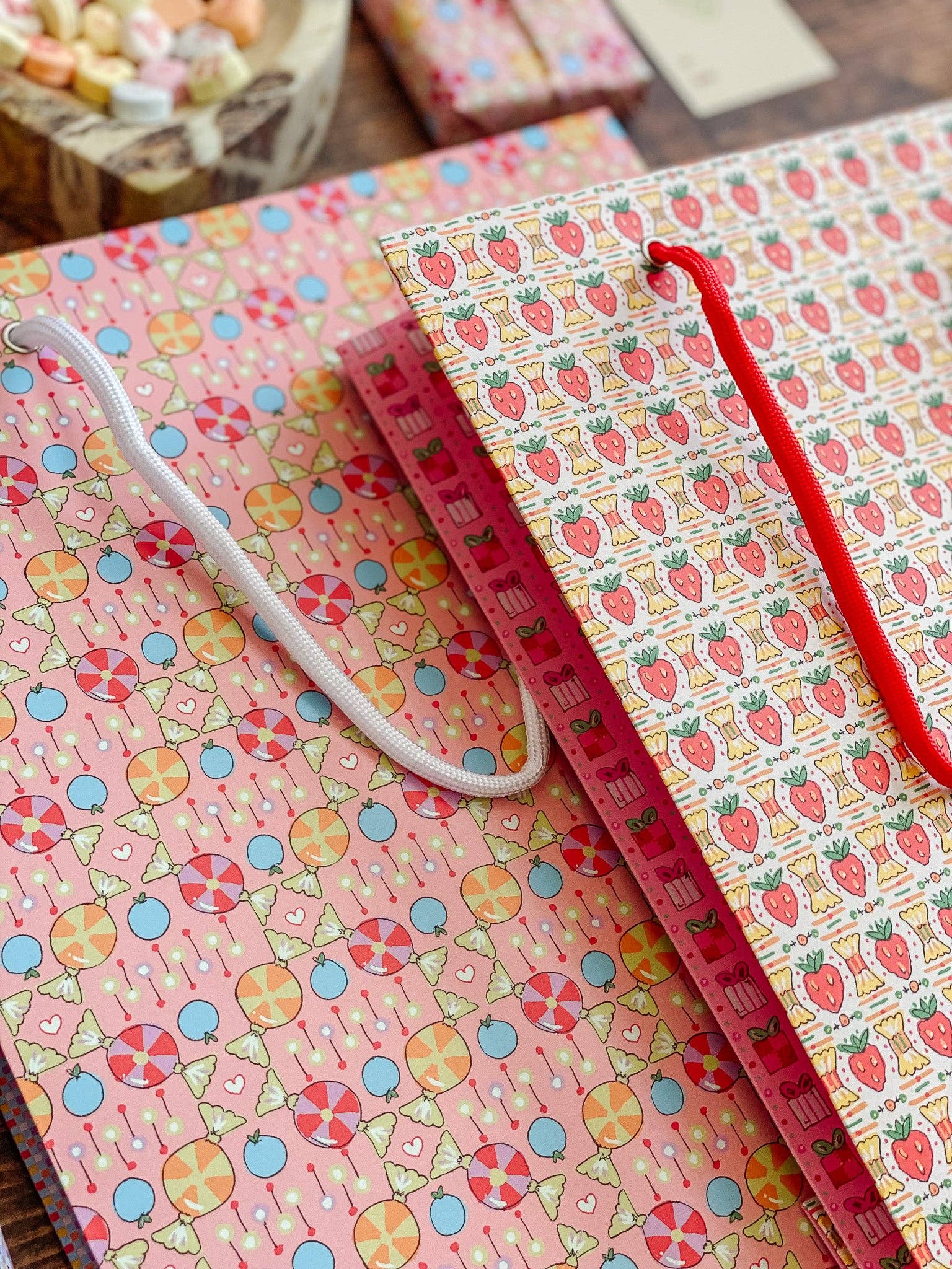 re:mused studio - Wholesale Gift Bag - Berry Birthday Gift Bag8