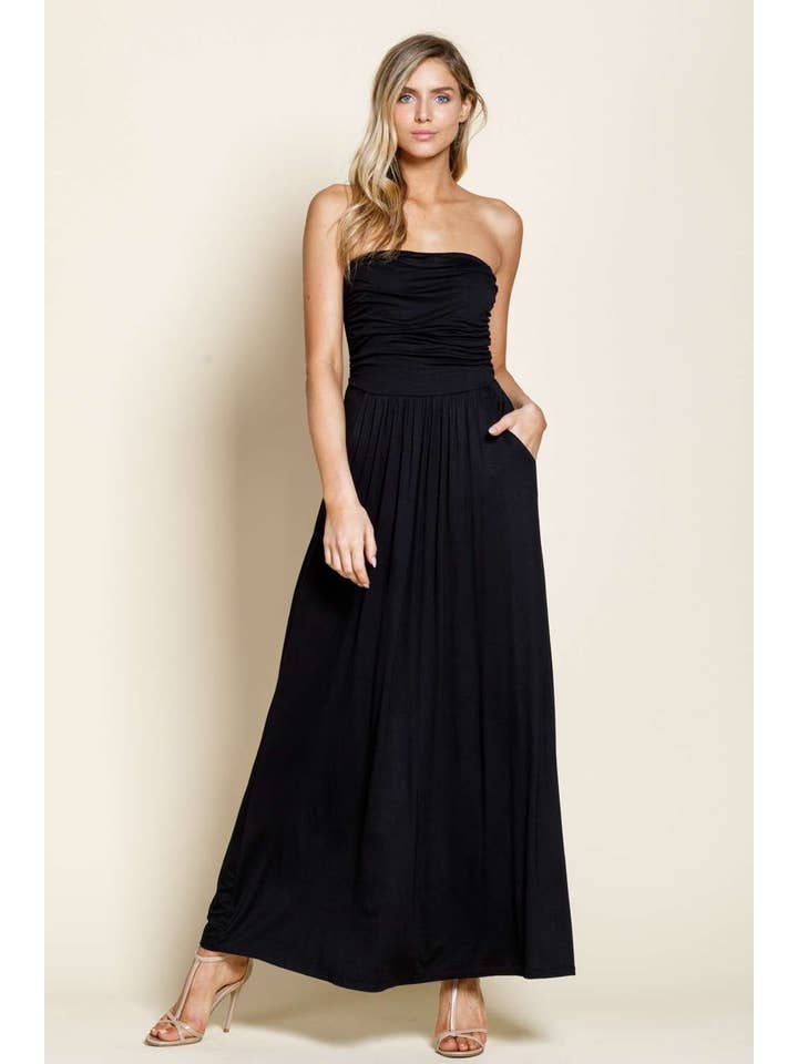 mittoshop - Venta al por mayor Vestido - Mujer - VESTIDO MAXI DE TUBO DE JERSEY CON BOLSILLOS10