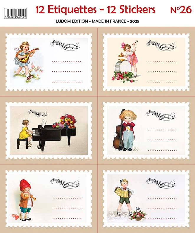LUDOM EDITION - Wholesale Sticker - Music Stickers0
