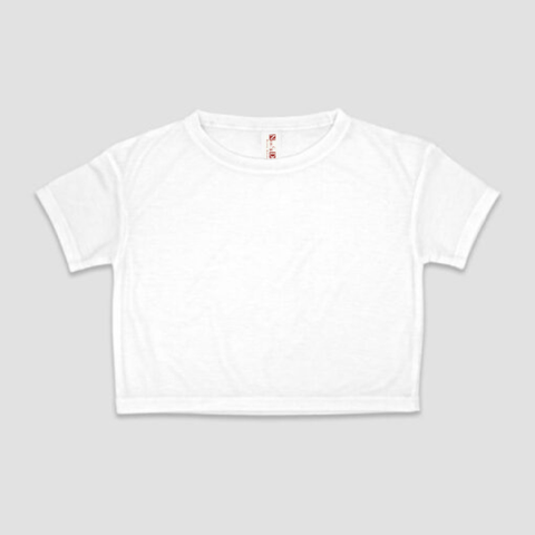 Neil & David - Wholesale Shirt - Women's - Neil & David Crop Top Trendy Short Sleeve T-shirt OPEN SIZE0