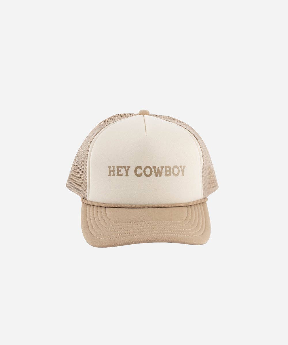 Gigi Pip - Wholesale Trucker Hat - Women's - Hey Cowboy Foam Trucker Hat6