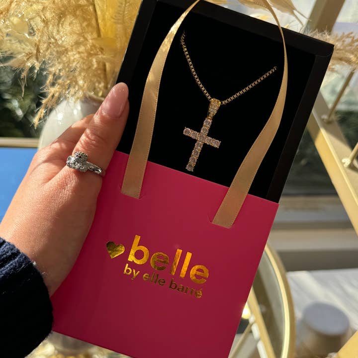Belle By Elle - Wholesale Pendant/Charm Necklace - Callie Cross Necklace
