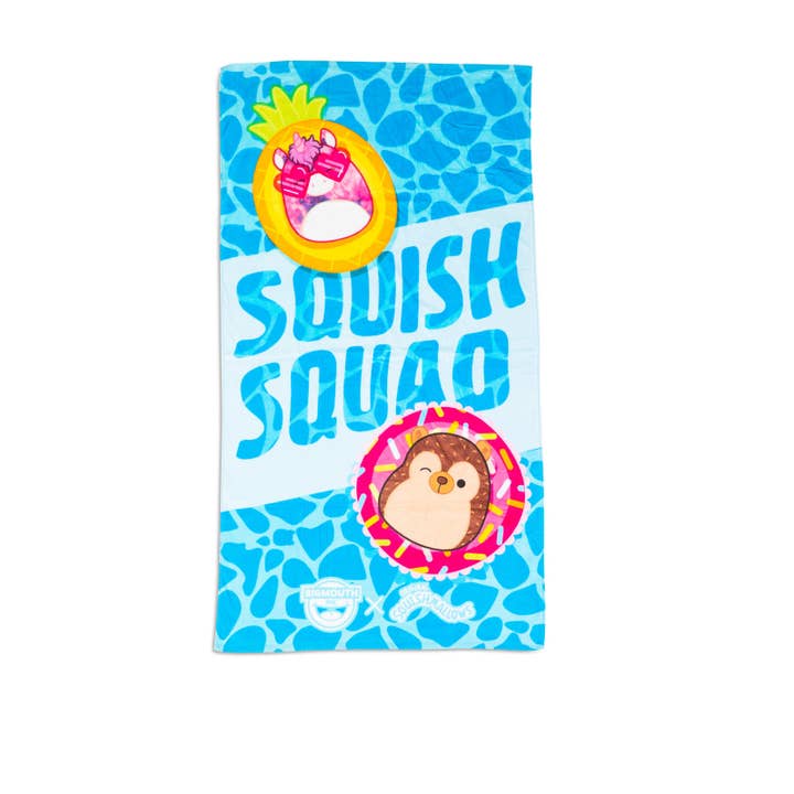 BigMouth X Squishmallows Squish Squad Beach Towel for wholesale by BigMouth Inc