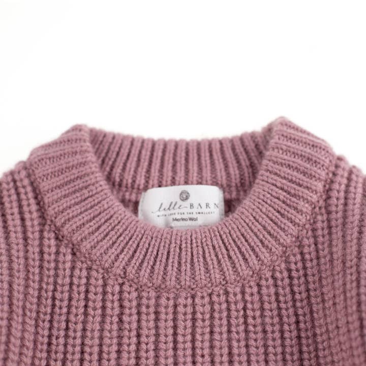 Lille Barn - Wholesale Knit Sweater - Baby - Knitted Wool Baby Sweater - Merino Wool - Haze2