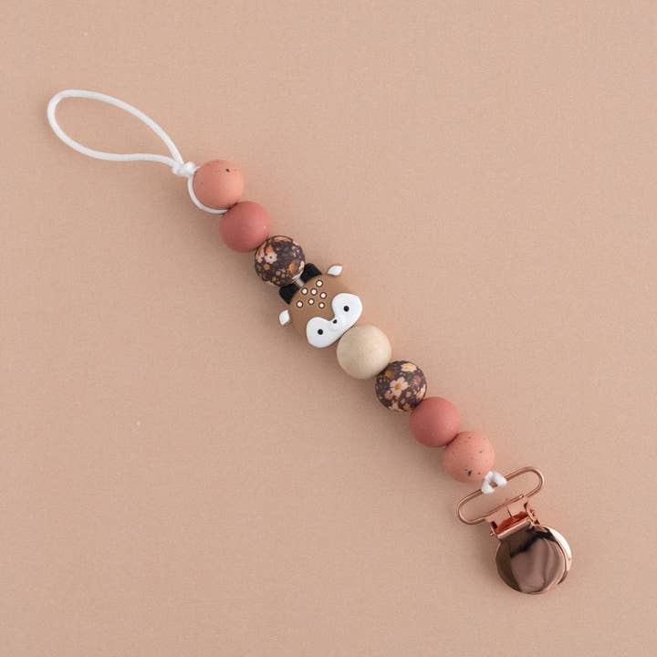 Cara & Co Silicone Craft Supply - Wholesale Craft Supplies - Fawn Silicone Focal Beads2