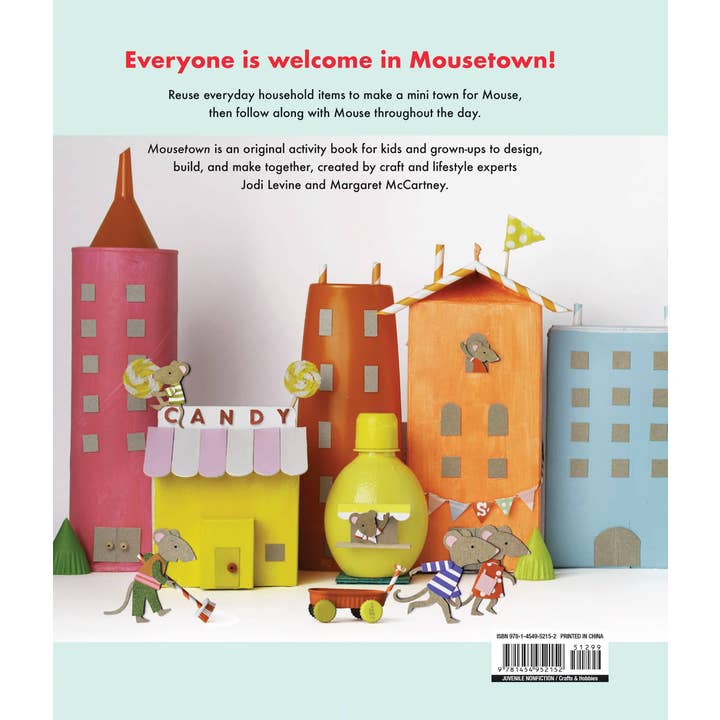 Hachette Book Group - Wholesale Crafts, Hobbies & DIY - Mousetown: 30+ Kids Crafts Made from Recycled Materials1