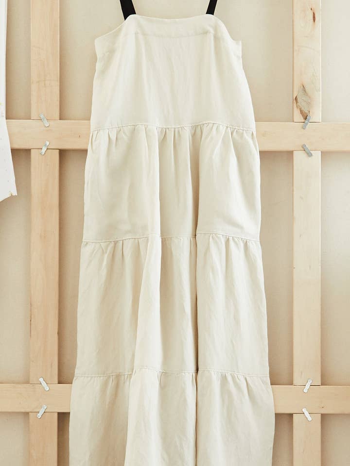 MONET DRESS | BONE for wholesale by ONAM