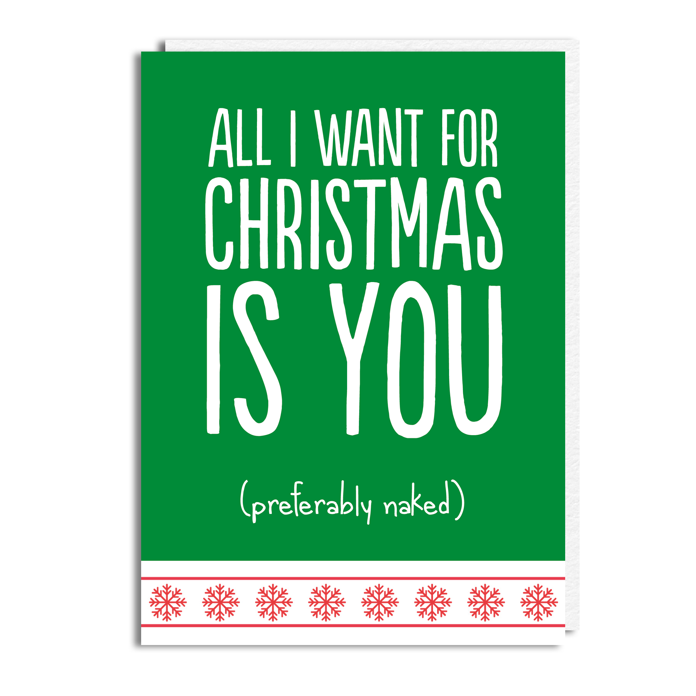 The Buddy Fernandez Card Company - Wholesale Christmas Card - Funny Christmas Card - ‘Naked’0