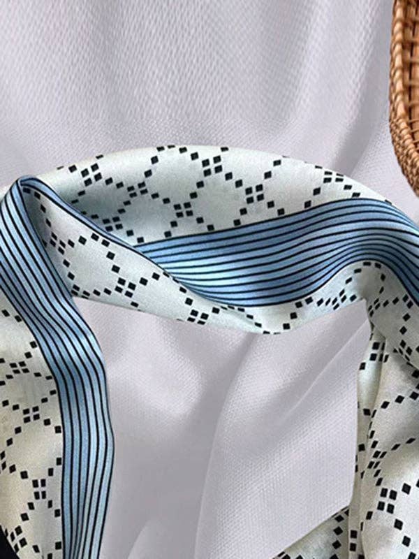 BEIGE Printed Split-Joint Shawl&Scarf for wholesale on Faire1