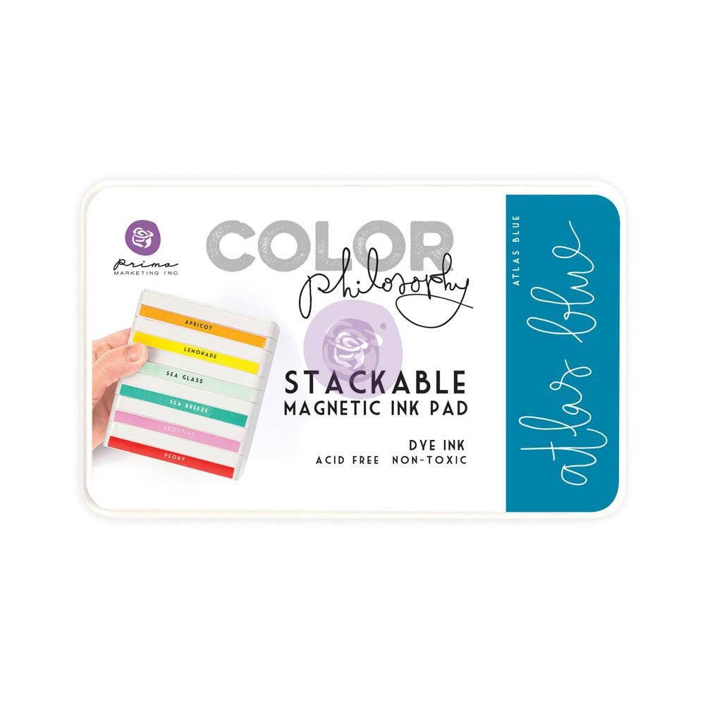 Art Philosophy - Wholesale Ink Pad - Color Philosophy Atlas Blue Ink Pad