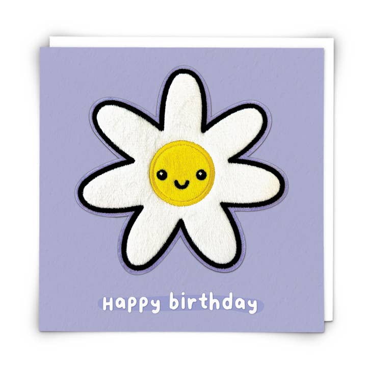 Cartão de saudações Maisie Daisy com Patch Plushie Reutilizável por atacado de Redback Cards UK