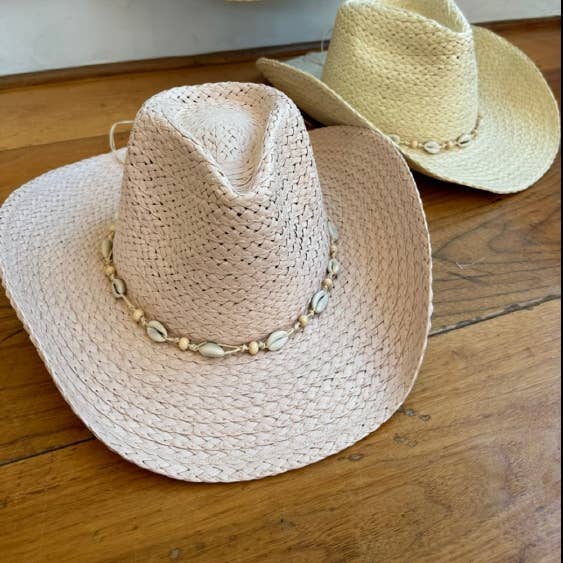 Queens INC - Wholesale Straw Hat - Women's - Hand woven straw cowboy cowboy hat 10