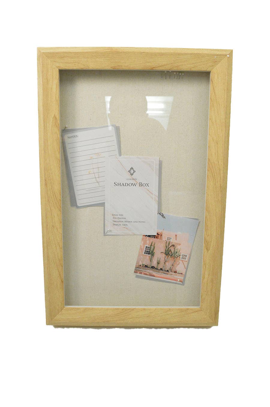 Concepts In Time - Wholesale Picture Frame - Concepts 21x14 Shadowbox Frame – Display with Depth0