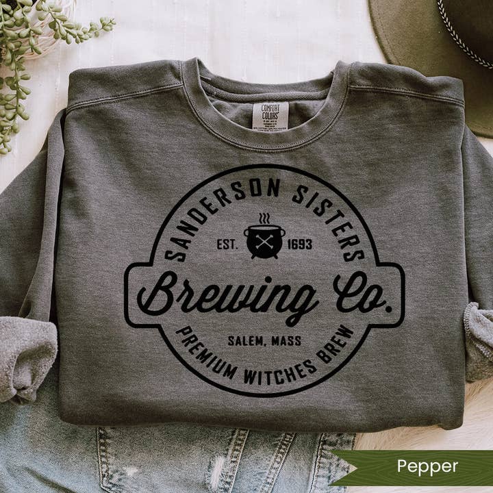 Sanderson Sisters Brewing Company 3 pour la vente par Wildflower Apparel Co.