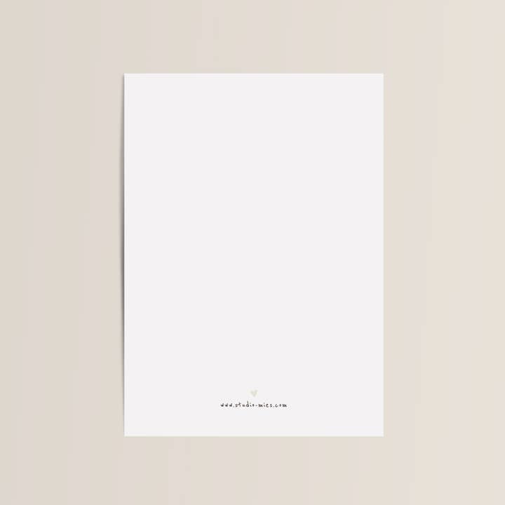 Studio Mies - Wholesale Sympathy Card - Double card Condolences Flowers1