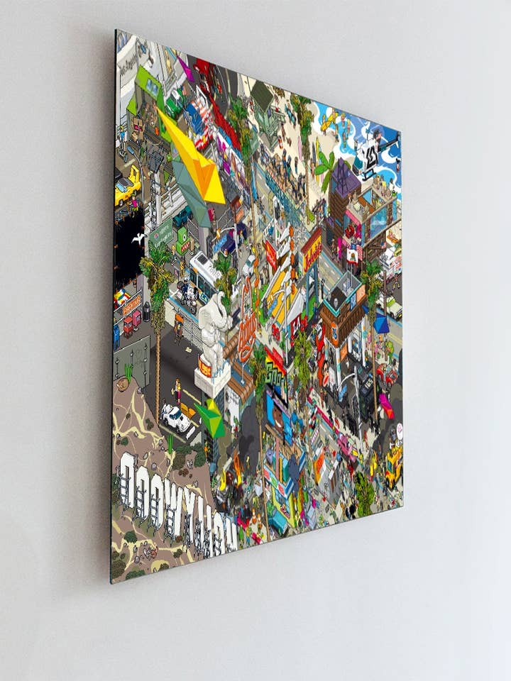 Los Angeles Board for wholesale by marsdesign artshop