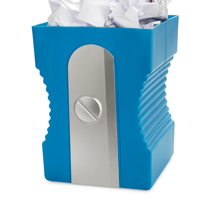 Caixote do lixo, apontador, azul, plástico por atacado de Balvi