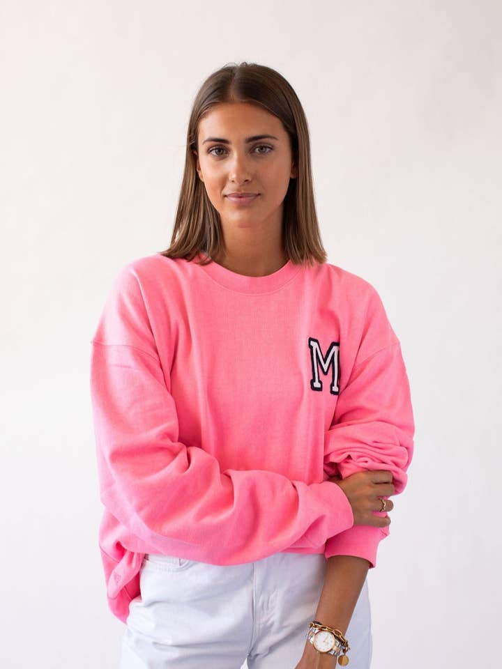 Sweat Fuchsia | Inicial Mini por atacado de Anitials