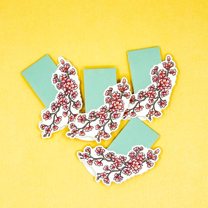 Zhi Wen Design - Wholesale Bookmark - Sakura (Cherry Blossom) Page Clip3