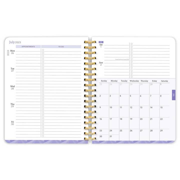 Busy Bees 2024 6x7.75 18 Months Desk Planner for wholesale by Brown Trout