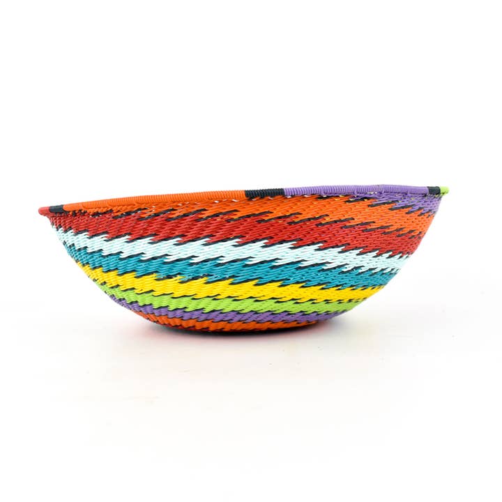 Zulu Telephone Wire Basket for wholesale by Africa Direct