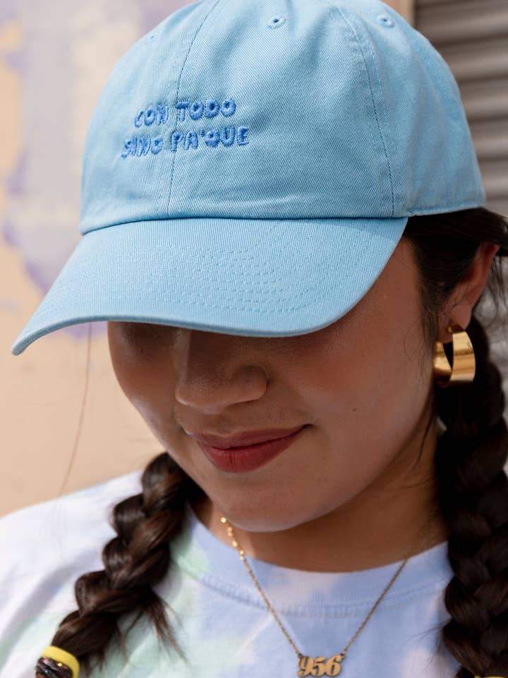 Con Todo Dad Cap for wholesale by Jen Zeano Designs