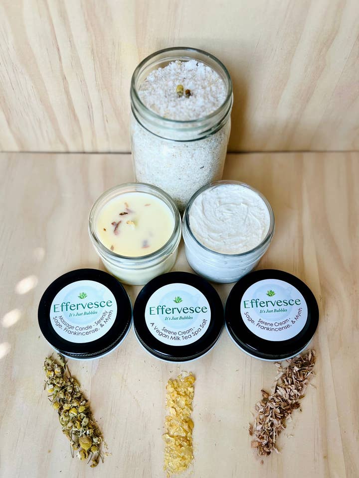 Serenity Set - Med Salvia, Ashwagandha och Myrra för wholesale av Effervesce