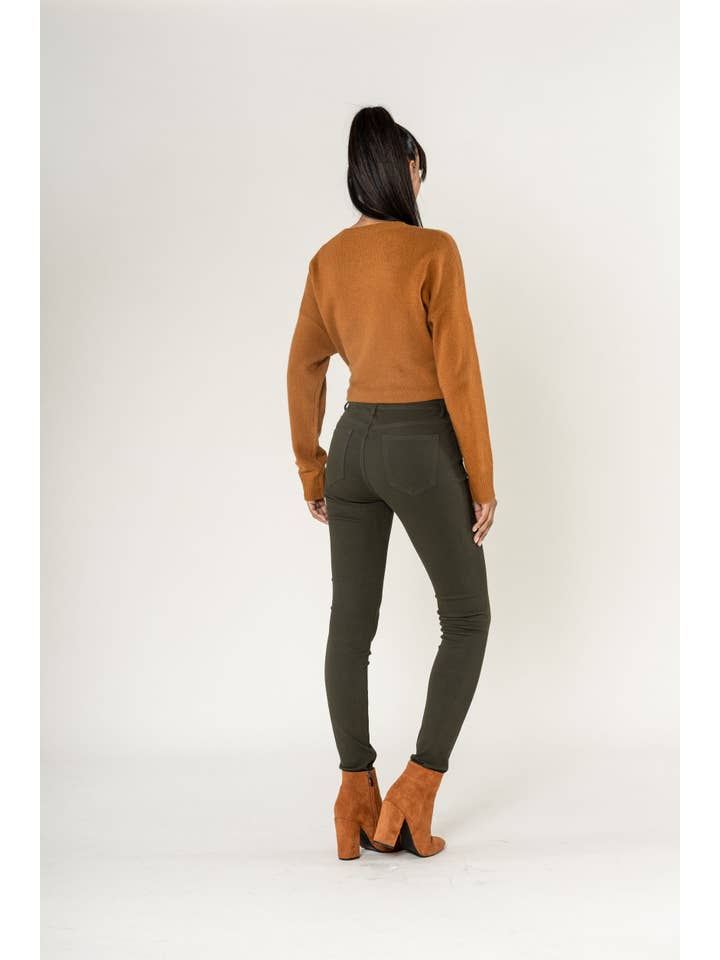 Nina Carter - Wholesale Fashion Leggings - Women's - Super stretch leggings with comfortable zip A0037