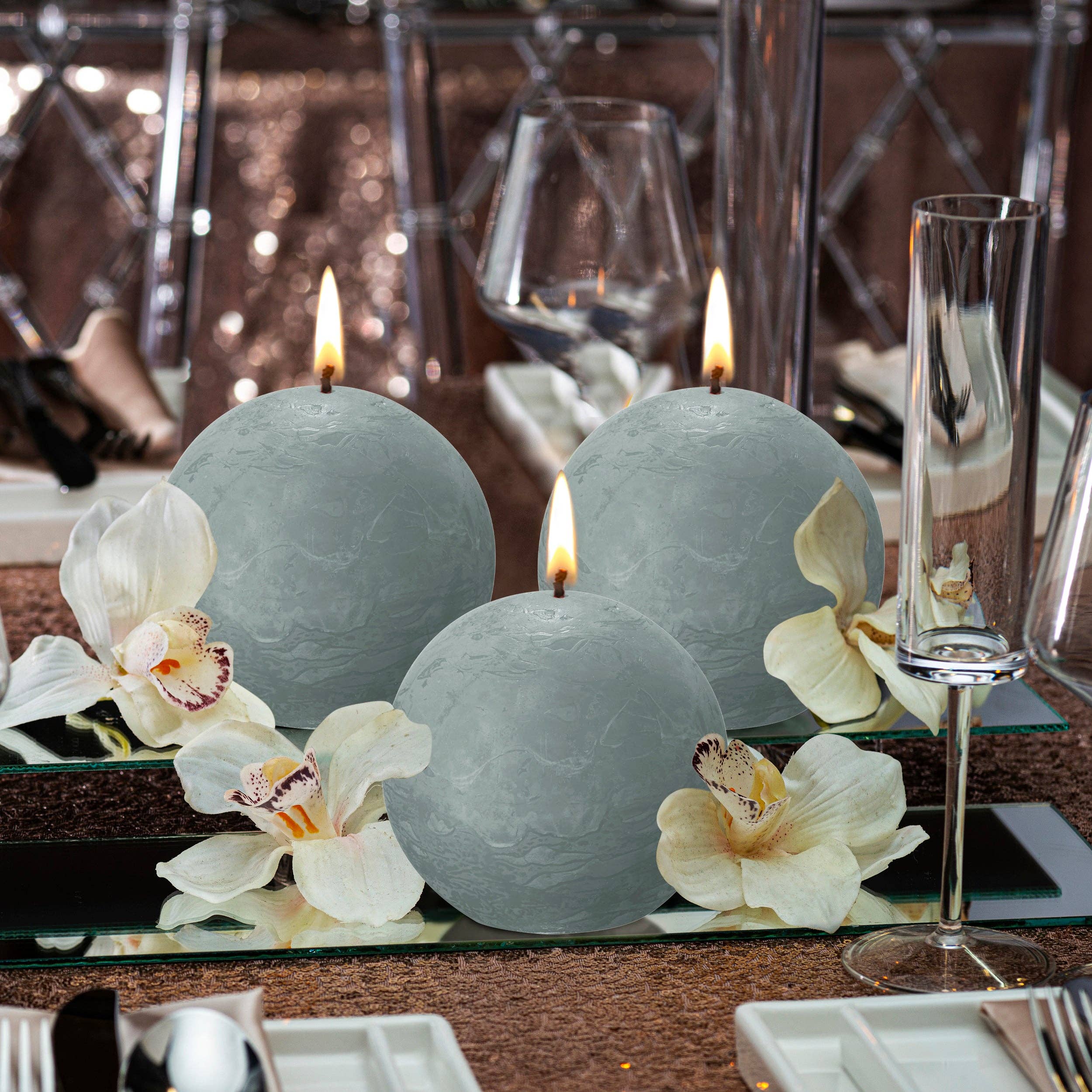 BOLSIUS – Velas de decoração por atacado – 6 Velas rústicas 3" - Inperfuted - Natural - Eco-Friendly - Cera Plant-Based - **Vendido Individualmente164