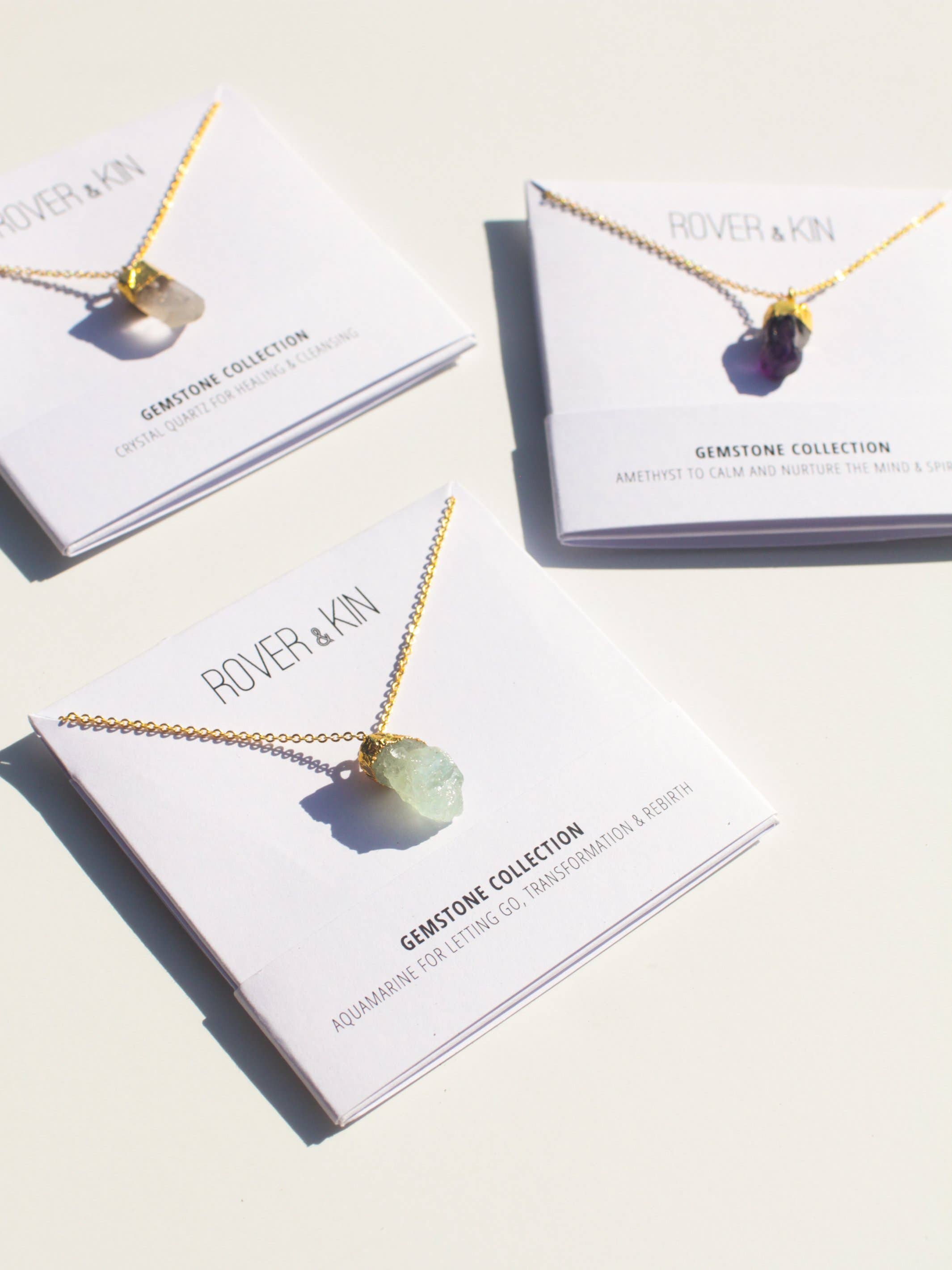 Rover & Kin - Wholesale Pendant/Charm Necklace - Raw Gemstone Necklace8