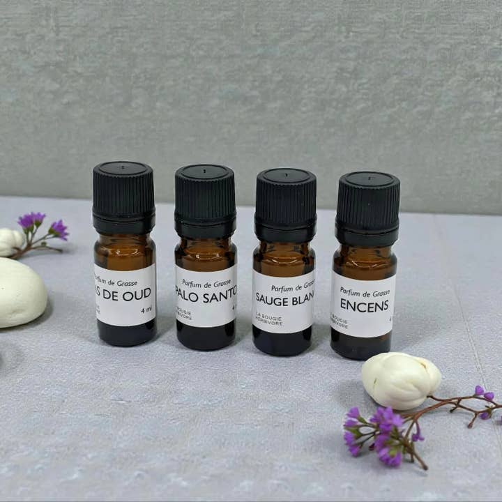 Box fai da te per candele Purificazione – 4 profumi spirituali selezionati per la vendita all'ingrosso da parte di LA BOUGIE HERBIVORE