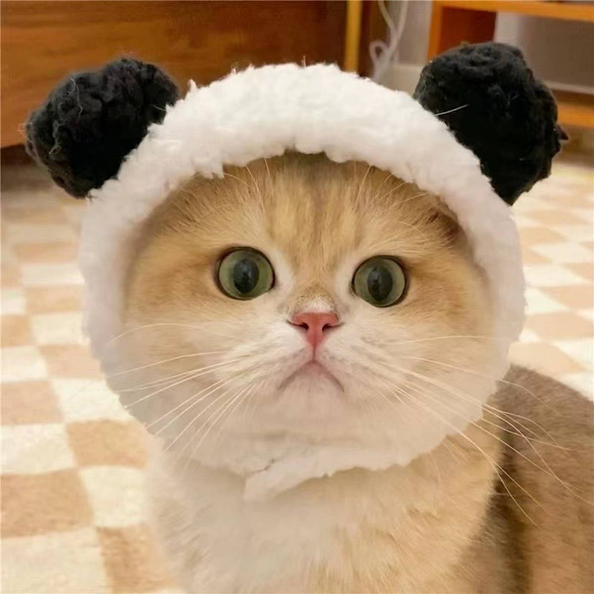 PAWPAWwholesale - Wholesale Pet Hat - Dog - Cute Panda Bear Hat for Cats and Small Dogs_CWAH36950